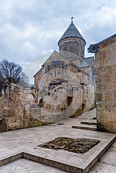 Scenic Portrait of Haghartsin Monastery in Armenia