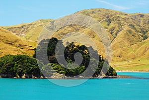 Scenic Queen Charlotte sound from water