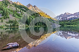 Maroon Bells Reflection