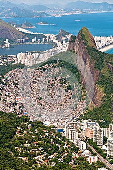 Scenic Rio de Janeiro Aerial View