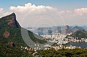 Scenic Rio de Janeiro Aerial View