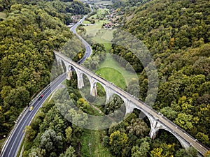 Scenic road, Romania