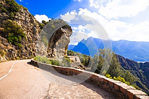 Scenic roads of Corsica