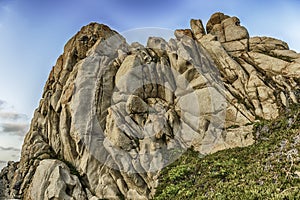 Scenic rocks in Santa Teresa Gallura, Sardinia, Italy