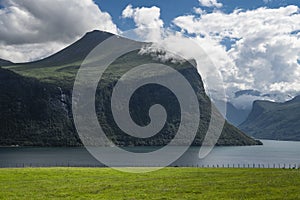 Scenic Romsdal Fjord Landscape Norway