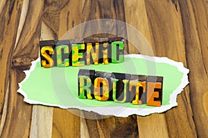 Scenic route travel adventure mountain outdoor journey scenery slower photo