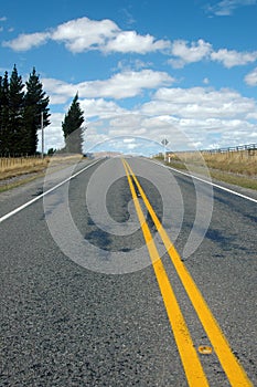 Scenic rural highway