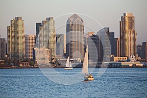 Scenic San Diego skyline