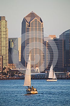 Scenic San Diego skyline