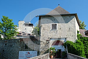 Scenic shot of the Kreuzen Castle in Bad Kreuzen, Austria photo