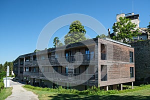 Scenic shot of the Kreuzen Castle in Bad Kreuzen, Austria photo