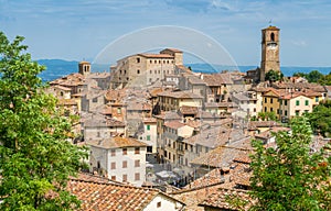 Scenic sight in Anghiari, in the Province of Arezzo, Tuscany, Italy.