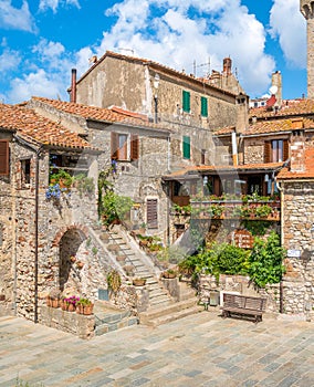 Scenic sight in Capalbio, picturesque village on the province of Grosseto. Tuscany, Italy.