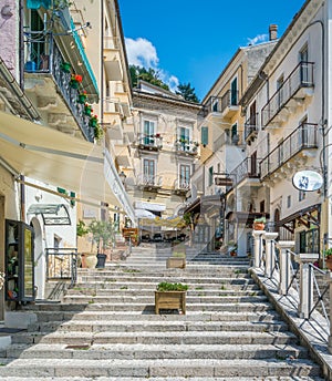 Scenic sight in Caramanico Terme, comune in the province of Pescara in the Abruzzo region of Italy.