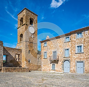 Scenic sight in Celleno, province of Viterbo, Lazio, central Italy.