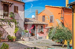 Scenic sight in Celleno, province of Viterbo, Lazio, central Italy.
