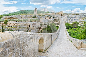 Scenic sight in Gravina in Puglia, province of Bari, Apulia, southern Italy.