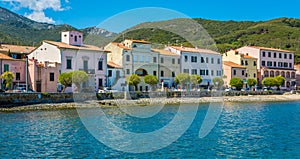 Scenic sight in Marciana Marina, Elba Island, Tuscany, Italy