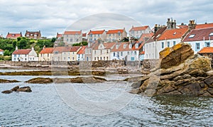 Scenic sight in Pittenweem, in Fife, on the east coast of Scotland.