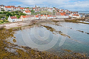 Scenic sight in Pittenweem, in Fife, on the east coast of Scotland.