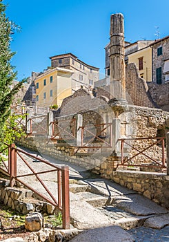 Scenic sight in Terracina, province of Latina, Lazio, central Italy.