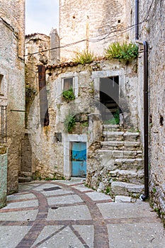 Scenic sight in Vico del Gargano, picturesque village in the Province of Foggia, Puglia Apulia, Italy.