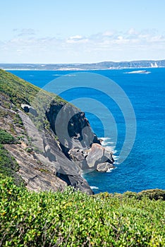 A scenic Southern ocean view in West Cape Howe National Park near Albany