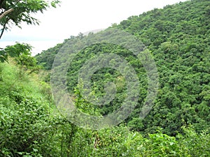 The scenic Taal volcano mountain, Philippines