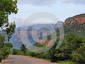 Scenic Three Rondavels in Mpumalanga, South Africa