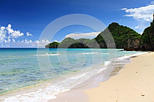 Scenic of Thung Sarng Bay Chumphon