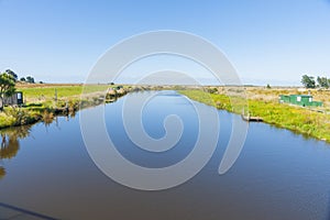 Scenico attuale capo di sul Costa tradizionale capanne 