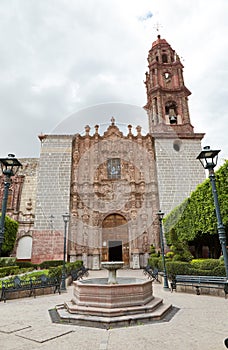 The scenic town of San Miguel de Allende in Guanajuato, Mexico