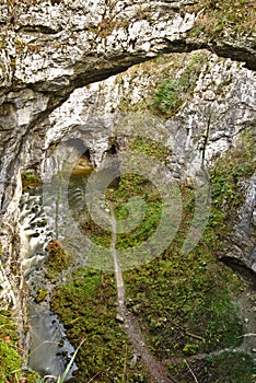 Scenic Unesco protected Rakov Skocjan
