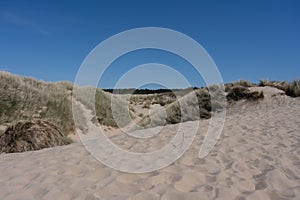 A Scenic view of Ainsdale Sands, Southport, Merseyside, Greater Manchester