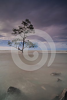 Scenic view of Anyer Carita's stunning landscape and seascape.