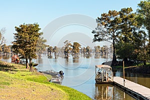 Scenic view of the Bayous in Louisiana