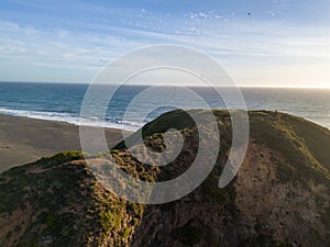 Scenic view of the beautiful landscape of Cobquecura, Nuble Region, Chile photo