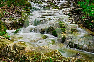 Scenic View of Beautiful Waterfalls in Krka National Park, Croatia's Natural Wonder