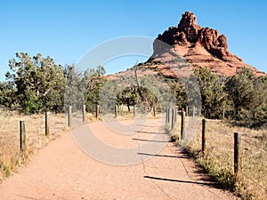 Scenic view of Bell Rock - Sedona, AZ, USA