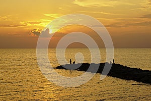 Scenic view of Belvedere Marittimo, Calabria, Italy photo