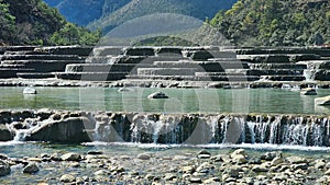 Scenic view of Blue Moon Valley in Kunming City, Yunnan, China