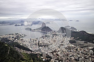 Scenic View of Botofogo Bay in Rio de Janeiro