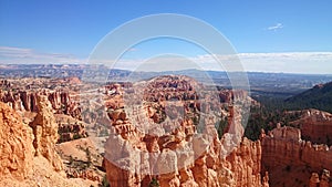 Scenic view of Bryce Canyon