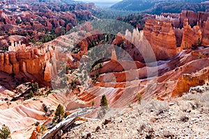 Scenic view of Bryce Canyon