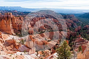 Scenic view of Bryce Canyon