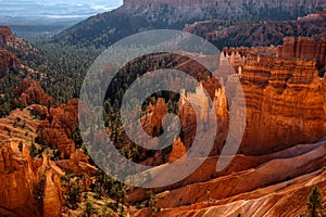 Scenic View into Bryce Canyon