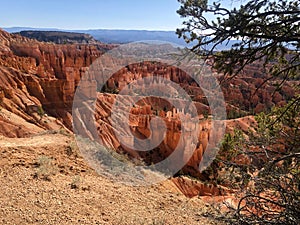 Scenic view of Bryce Canyon National Park Sunrise Point in Utah