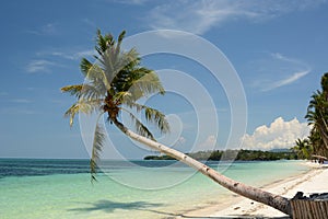 Scenic view of Bulabog beach. Boracay Island. Aklan. Western Visayas. Philippines