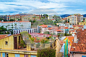 Scenic view of Cannes city French Riviera photo