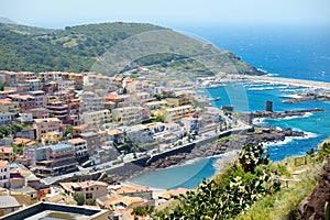 Scenic view at Castelsardo town